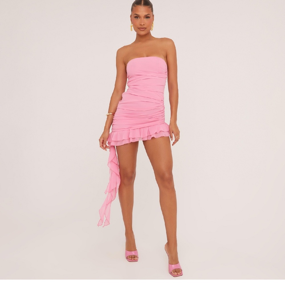 EGO official Pink Ruffled Dress

I